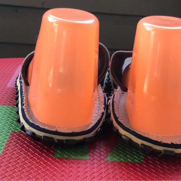 Gumbies DUCKBILL Toe Post Sandals Beach Surfer Summer Flip Flops Size 8/9 - Picture 9 of 13